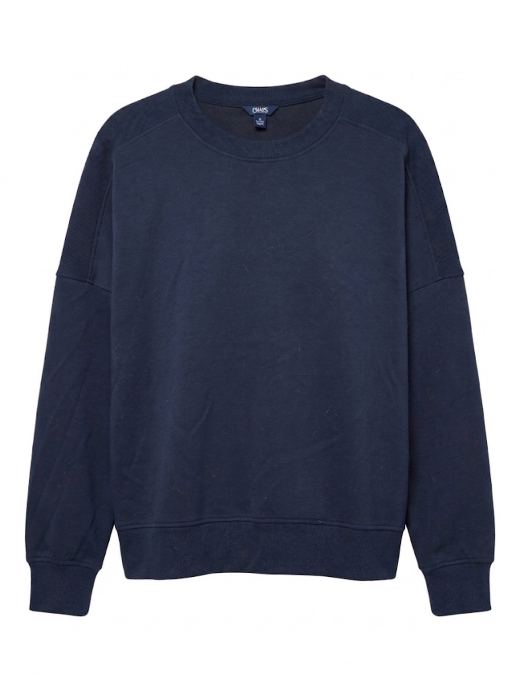 CHAPS Navy Crewneck Sweater - Classic Pullover